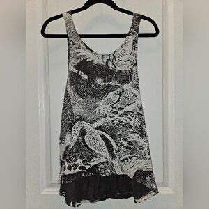 Abstract Bird Tank Top